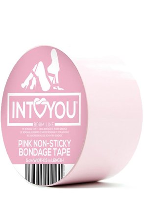Non-Sticky Bondage Tape Pink 15 m