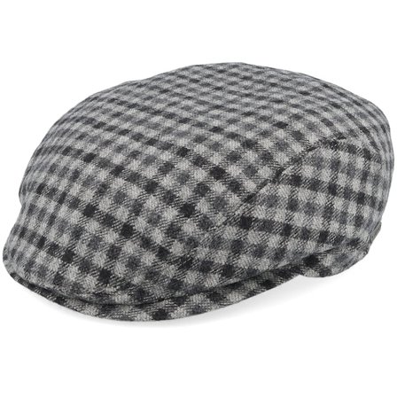 Wigéns - Grey - flatcap - Cap - Ivy Slim Cap Grey Flat Cap - Hatstore