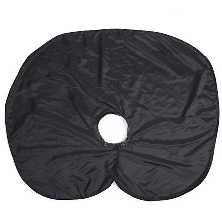 Hårklippningskappa Svart Tyg Styling Färgverktyg Smink