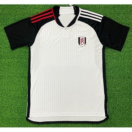 Ny Vintage Hvit Fulham Fotball Trening T-skjorte Stam NO.6