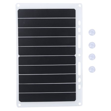 Solcellspanel Montering Tillbehör Monokristallint silikon Telefonladdning Solpanel Vit