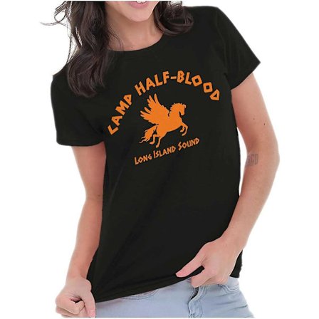 Lägret halvblods grekisk mytologi T-shirt dam T-shirt för kvinnor
