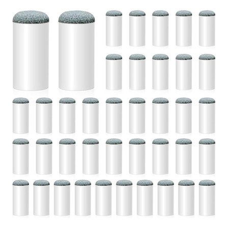 40 Pack Biljard Pool Cue Tips, Pool Cue Reparations Tips Kit 12/13mm Biljard Pool Cue Stick Tips Skruva på Tips