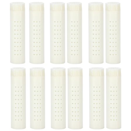 12 stk dronningbiebur med plastbeskyttende deksel oppdrettskopp birøkter birøktutstyr