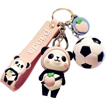 Sød nøglering kreativ nytårsgave dyr vedhæng bilnøgle