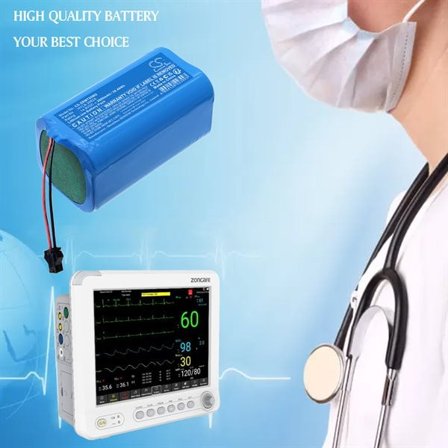 Batteri til medicinsk udstyr til Zoncare PM7000D