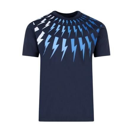 Neil Barrett, T-Shirt Blauw, Heren, Maat:S