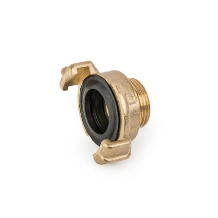 GEKA Slange hurtigkobling, 3/4" hann - MESSING