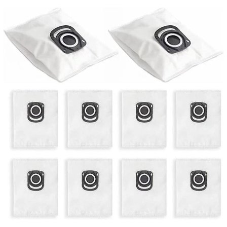 10-pack dammsugarpåsar Zr200520 Zr200720 för + Silence Force, Compact Power, X-Power
