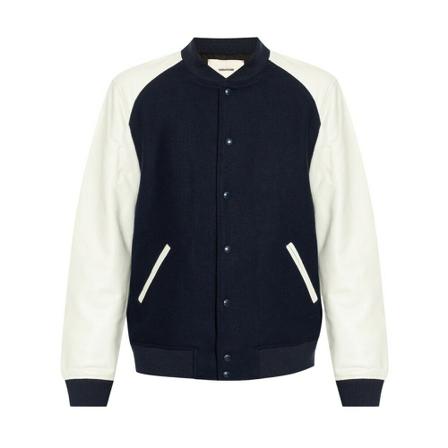 Zadig & Voltaire, Birdeh bomber jacket Blauw, Heren, Maat:XL