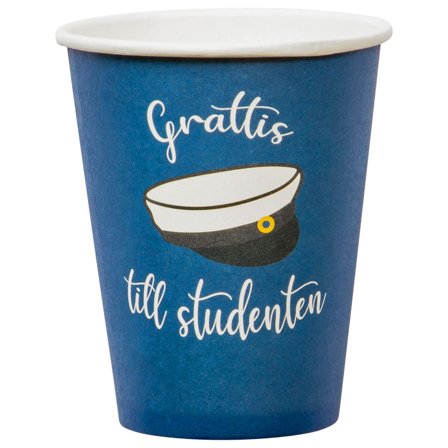 Pahvimukit Grattis Till Studenten