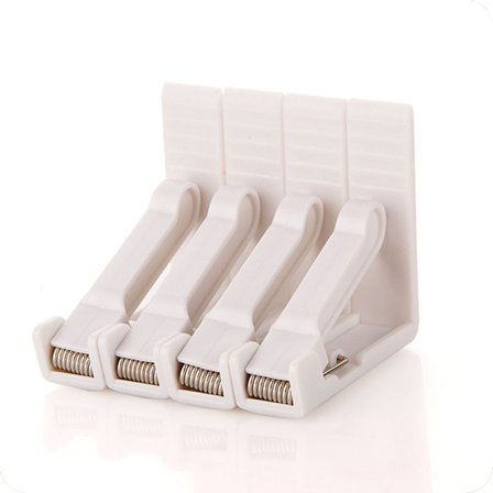 8 hvite dukholdere Store utendørs dukholdere for