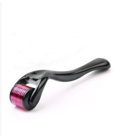 Micro Needling Roller til Hår- og Skægvækst, Titaniumnåle med Ergonomisk Design for Komfortabelt Greb, Derma Roller til Hovedbundsstimulering og