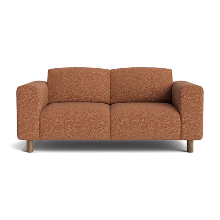 Toledo 2 personers sofa - Puente Brun terracotta - 172x88x78 - Sofa, 2 personers sofa