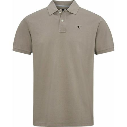 Hackett, Polo Beige, Heren, Maat:M,Katoen
