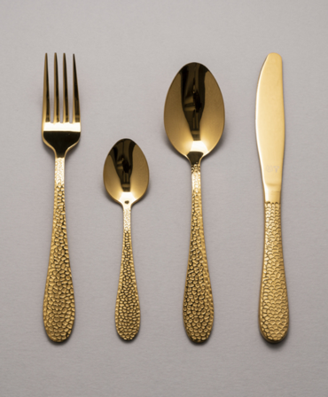 Vargen & Thor Frost-Nimbus Bestikksett 16-deler Messing