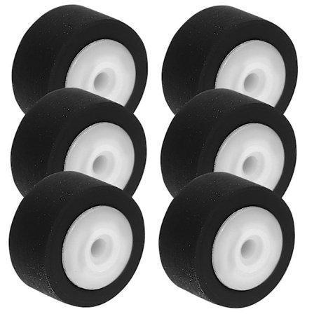 6 kpl puristinrulla radionauhureihin, 13 mm laakerirulla videonauhureihin ja radioihin