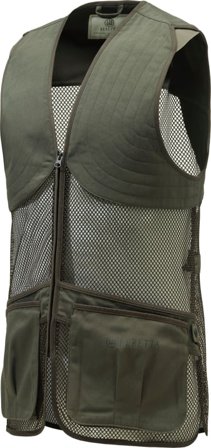 Beretta Unisex Full Mesh Vest Unisex unlined vests Green L