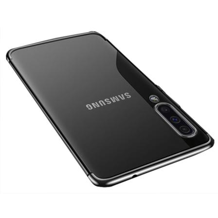 Samsung Galaxy A50 - Smidigt Stötdämpande Silikonskal Svart