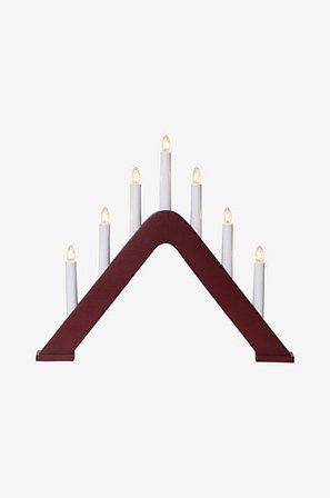 Jotex - Jarve Red Ljusstake - Köp Adventsljusstakar hos Jotex