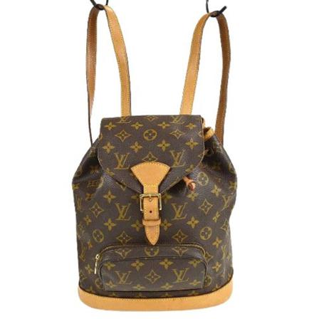 Louis Vuitton Vintage, Pre-owned Canvas louis-vuitton-bags Bruin, Dames, Maat:ONE Size