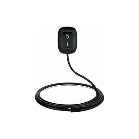 12V-230V/10A SPST Tikku Tyyppi On/Off-painike Auton DIY-projekteihin Vesipisaran muotoinen Painikekytkin Sumuvaloille, LED-valopalkki (1m kaapelilla) 