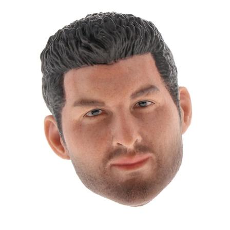 HKK 1:6 Menn Dukkehode Skulptur Utskåret Modell Atlet For 12' Actionfigur