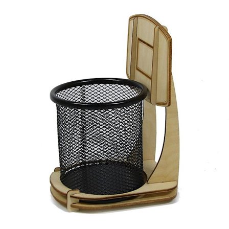 Pen Holder Basketball Stand Mesh Pencil Holder Pen Organizer