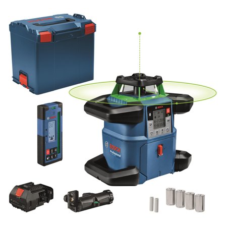 Bosch GRL 650 CHVG Rotasjonslaser med mottaker, Laserinstrumenter