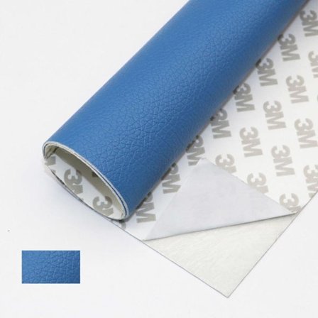 Ny självhäftande läderreparation läderreparationstejp läderreparation blå blå