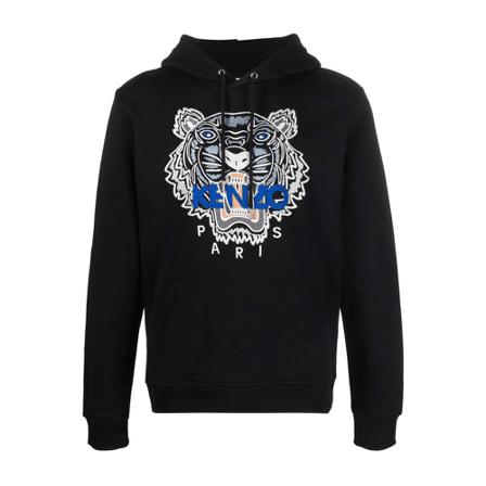 Kenzo, Hoodie Czarny, Kobieta, Rozmiar: S
