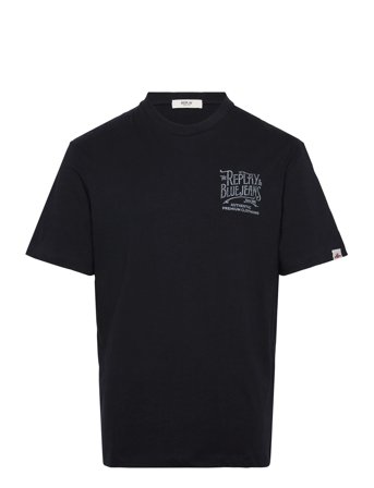 T-Shirt Relaxed Navy Replay