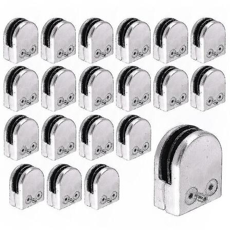 20 kpl ruostumattomasta ter ksest valmistettu lasinpidin