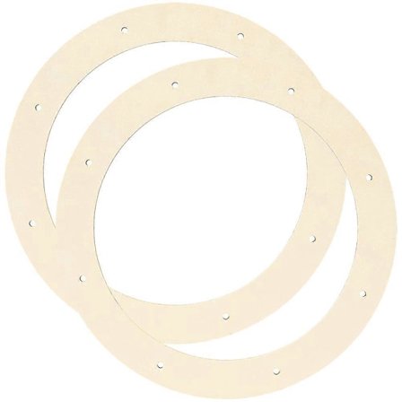 2 st Chic Trähantverk Kransramar DIY Kransringar Praktiska Kransgörningsringar