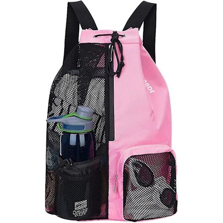 Uimakassi Mesh Kiristysnyöri Reppu, Vesiurheilu Uimakassit Reppu, Kuiva Märkä Erottelu Uimakassi, Uimakassi, Kannettava Kiristysnyöri Reppu Waterp