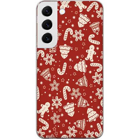 Kompatibelt Mobilskal till Samsung Samsung Galaxy S22 5G God Jul - Mönster