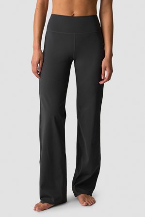 ICANIWILL - Nimble Straight Leg Pants Dark Grey - Bukser - Damer - Træningstøj fra ICIW