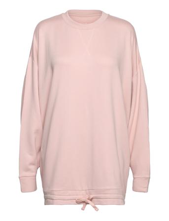 Vibe Sweat Svetari Collegepaita Vaaleanpunainen Moshi Moshi Mind