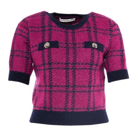 Alessandra Rich Trui , Roze , Dames , Maat: 3XS