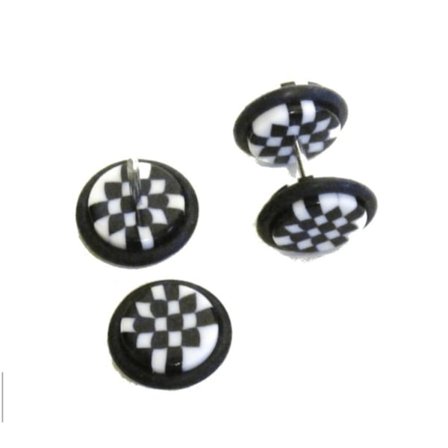 Fake Plugg - Rutig med svart gummi runt om