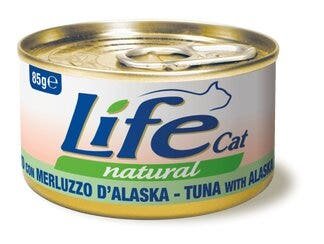 Life Pet Care Cibo Umido Tonno Con Merluzzo D'Alaska Per Gatti