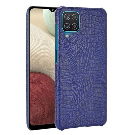 Croco Samsung Galaxy M12 / Samsung Galaxy A12 5G skal - Blå