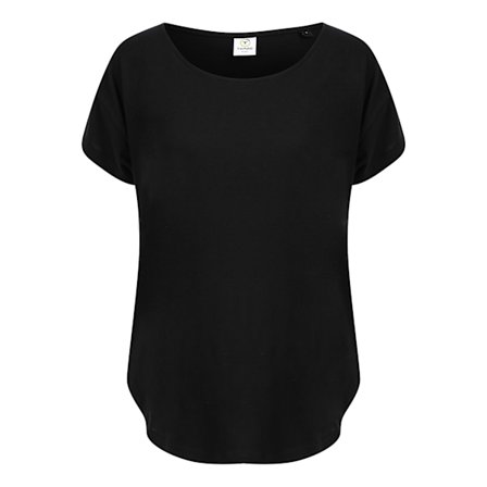 Tombo Dam/Dam Scoop Neck T-shirt XXL Svart