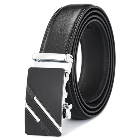 Herrebelte, automatisk spenne Lærspenne i lær