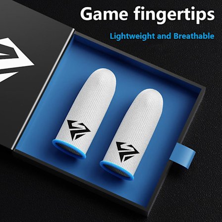 1 par fingerhylse for Pubg Mobile Game fingerdeksel pustende spillkontroller