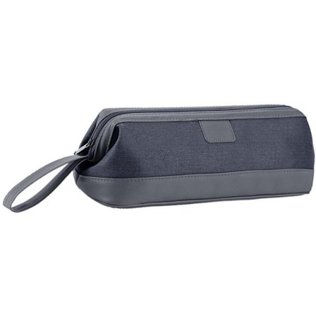 Opbevaringspose til hårtørrer, Universal lynlås-opbevaringspose til hårtørrer, Bærbar rejsetaske til hårtørrer tilbehør, Mørkegrå