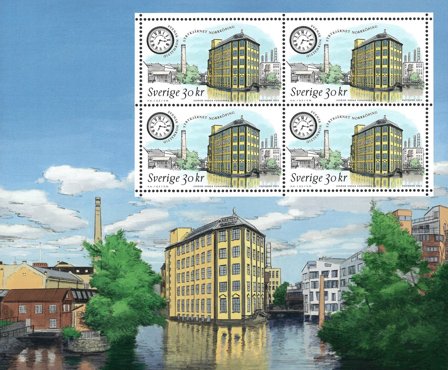 Sverige - Norrköping Strygejernet - Postfrisk miniark