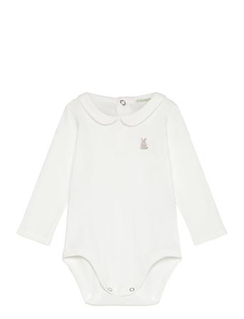 Bodysuit L/S White United Colors Of Benetton