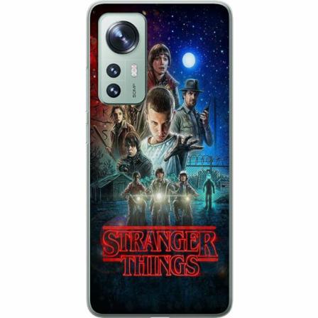 Xiaomi 12 Genomskinligt Skal Stranger Things