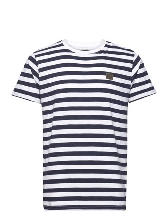 Clean Cut Copenhagen | Basic Striped Tee Ss | S